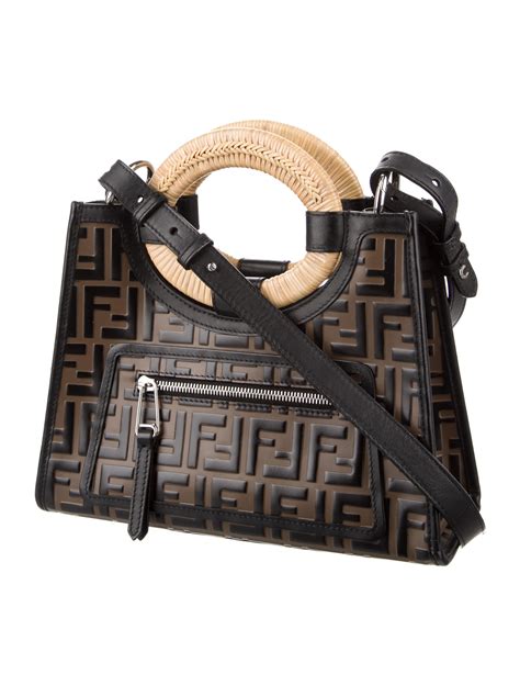 fendi runaway shopper tote zucca pu small|Women's Luxury Tote Bags & Designer Shopping Bags .